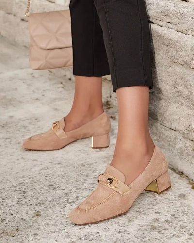 Royalfashion Elegantni ženski mokasini na nizki nogavici Orino