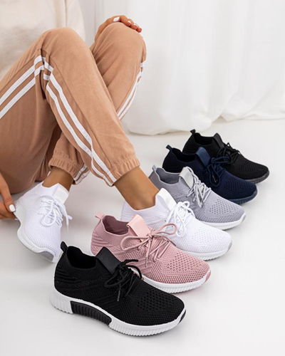 Granatowe damskie buty sportowe Merisal - Obuwie