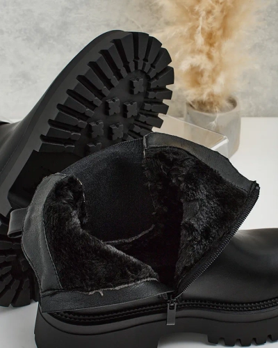 Royalfashion Ženski škornji iz eko usnja Dobi