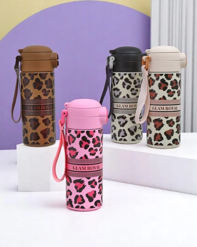Royalfashion Termo mug z izlivom Glam Leo