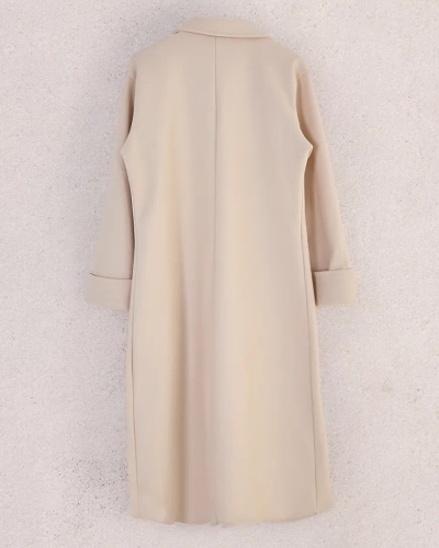 Royalfashion Dolg ženski plašč