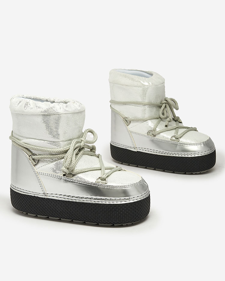 Royalfashion Ženski škornji z vezalkami Yevnoie