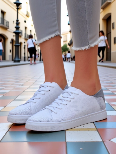 Royalfashion Ženske športne čevlje iz blaga Esellaf