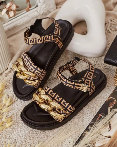 Royalfashion Ženski sandali z verižico Orette