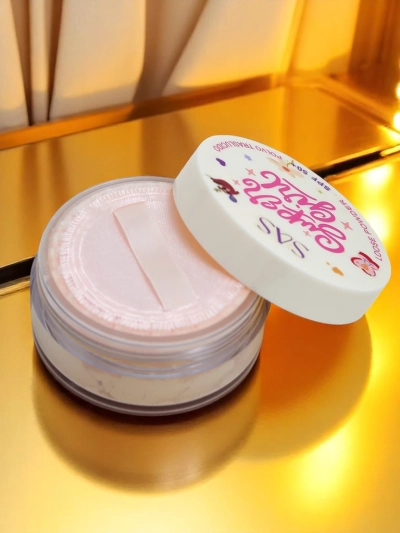 Sypki puder za obraz z SPF 50 Golden Glow