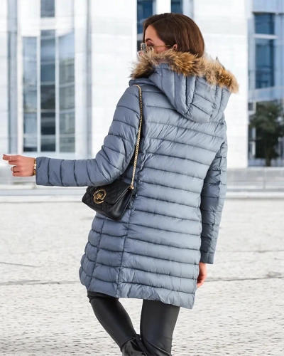 Royalfashion Ženska prošivena zimska jakna