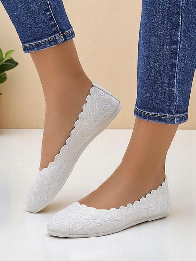 Royalfashion Floral ženske balerinke Magerro