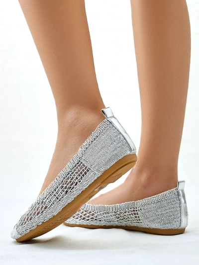 Royalfashion Ženske perforirane balerinke Annete