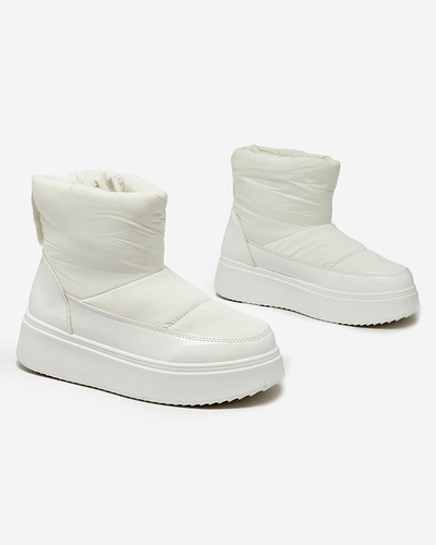 Royalfashion White Maderta ženski škornji