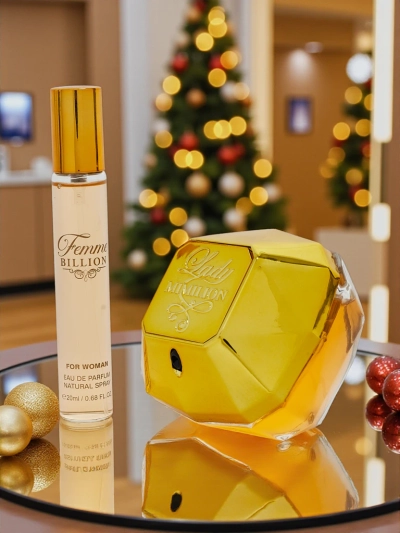 Zestaw Inspirowana Damska woda perfumowana oraz perfumetka Femme Billion