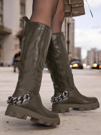 Royalfashion Ženski visoki škornji Defesisa