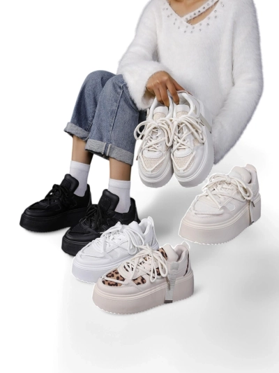 Royalfashion Ženske športne platformske superge Aeroll