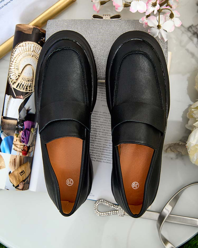 Elegante Nero – Ženski Čevlji iz Ekološkega Usnja