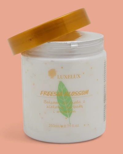 Luxelux FREESIA BLOSSOM Čarovni balzam za telo z zelenim čajem in medom 250 ml