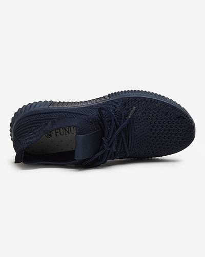 Granatowe damskie buty sportowe Merisal - Obuwie