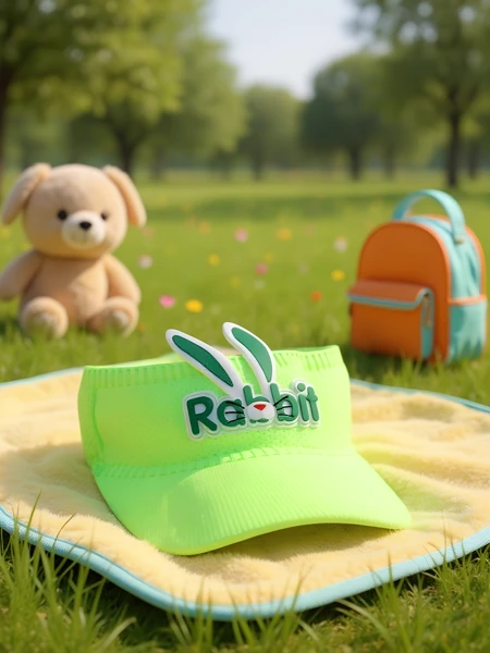 Royalfashion Otroški ščitnik za sonce Zajčja ušesa