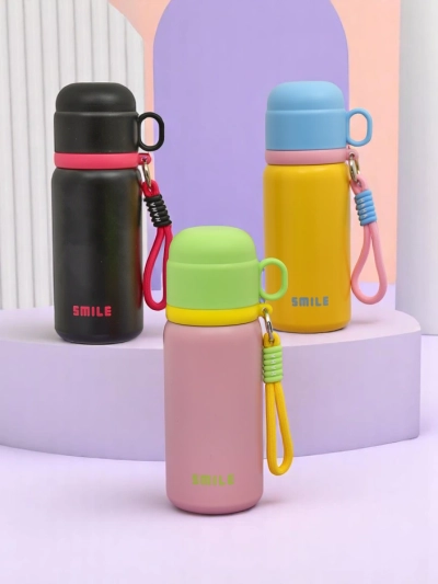 Royalfashion Termo mug termo z zloženko Happy Smile skodelica