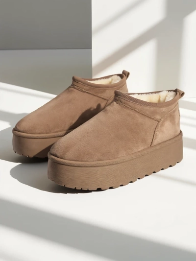 Royalfashion Ženski kratki škornji a'la snežni škornji Ozozi