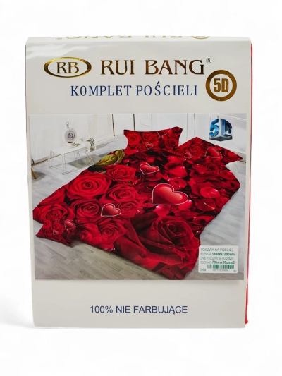 Royalfashion Posteljnina z vzorcem 180x200 komplet 3 DELI