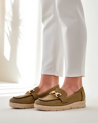 Royalfashion Ženske balerinke z dekorativnim poudarkom na prstih