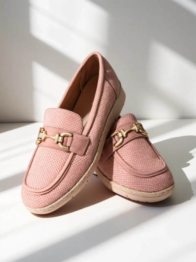 Royalfashion Ženske balerinke z dekorativnim detajlom na prstu