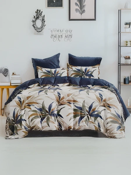 Royalfashion Posteljnina z vzorcem 180x200 komplet 3 DELI
