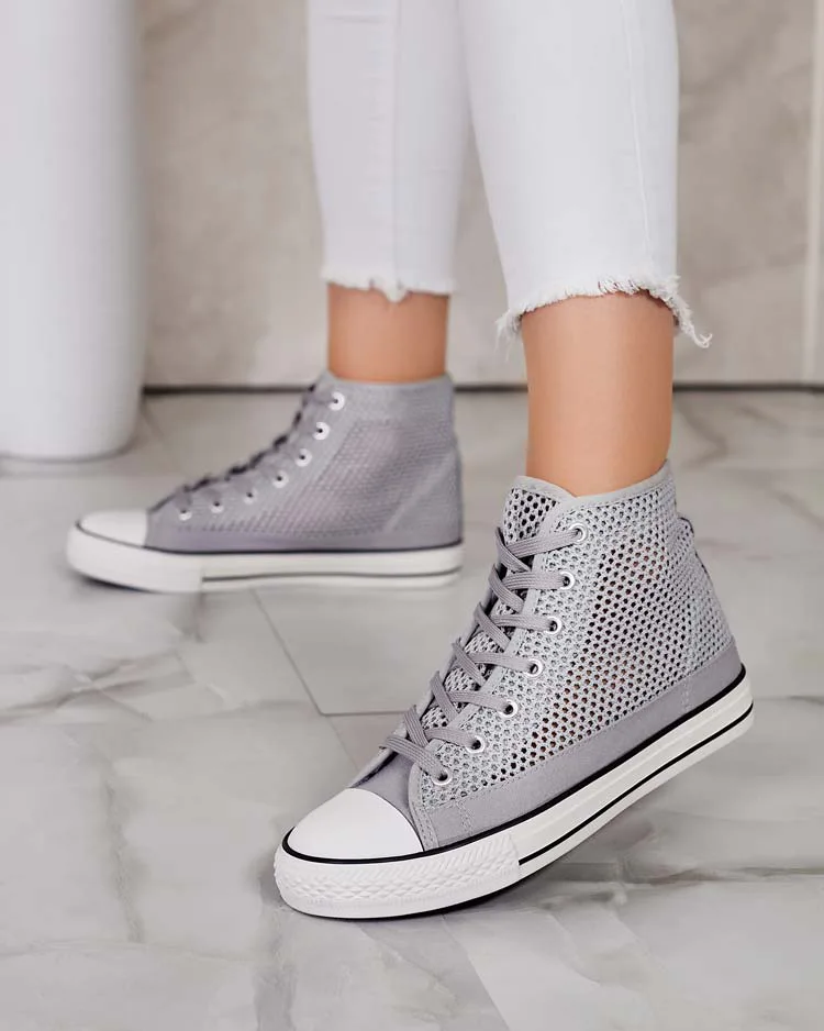 Royalfashion Ženske Nizzef ažuraste superge