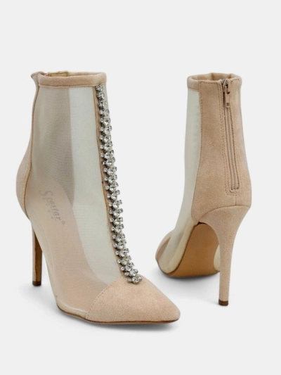 Royalfashion Čevlji za ženske zavarovanja na peti Amaelika