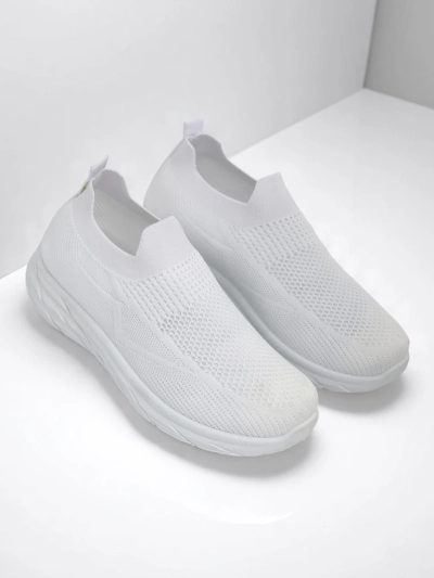 Royalfashion Ženske sportske tenisice na navlačenje Whites