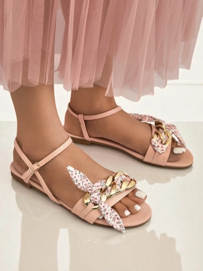 Royalfashion Ženski ravni sandali BareLuxe