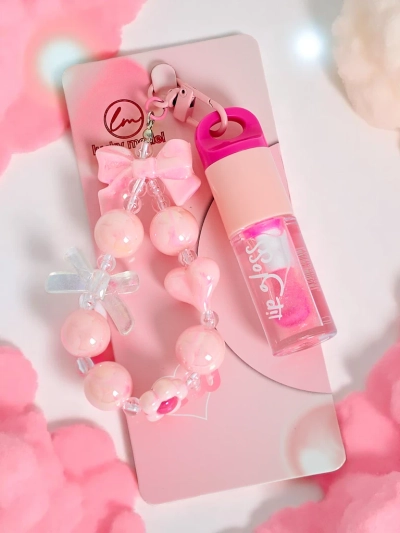 Otroški lip gloss z zapestnico Brezbarven