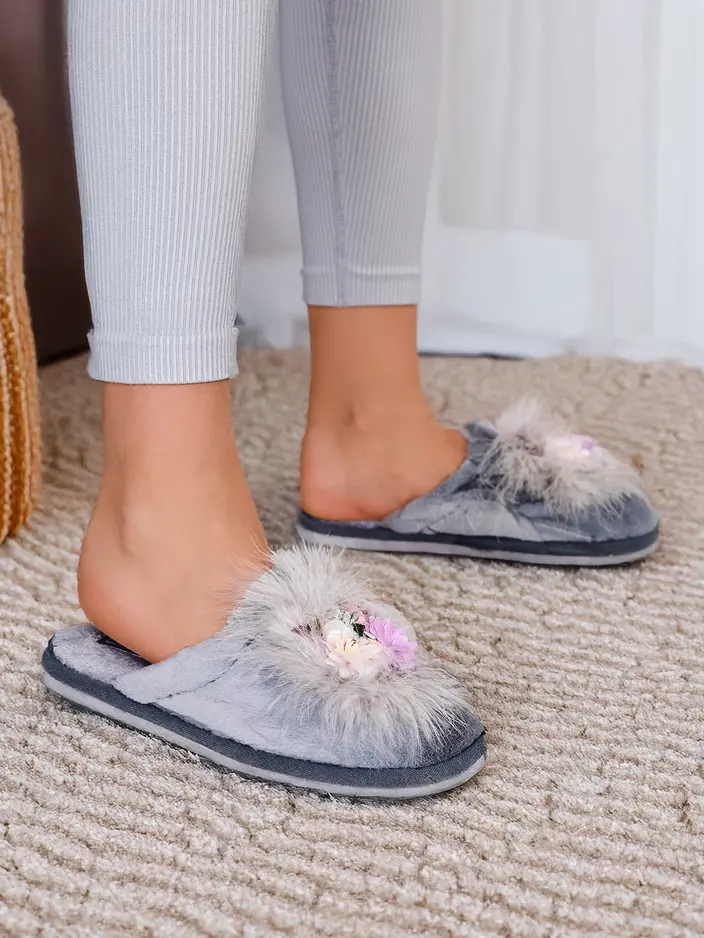 Royalfashion Ženske krznenke s cvetovi Ederra