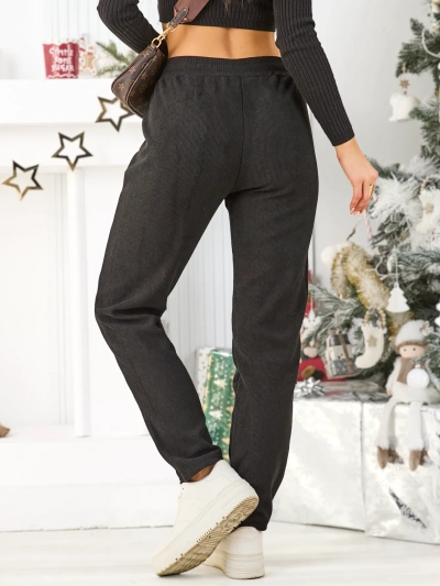 Royalfashion Topli ženski veliki veličine slatke pantalone