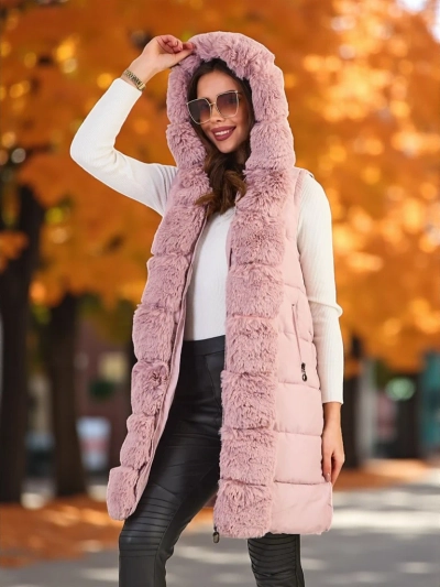 Royalfashion Ženska jakna s odvojivim rukavima