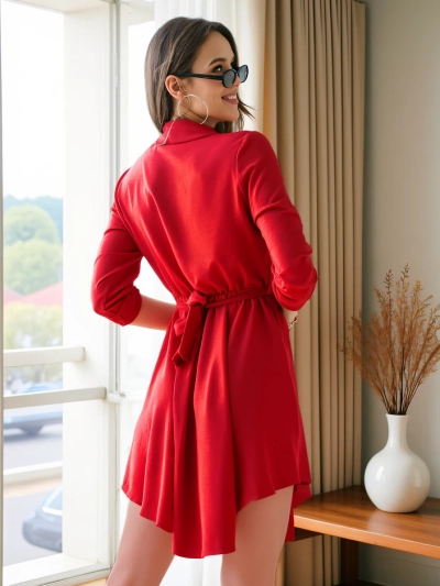 Royalfashion Eleganten ženski obleki do kolen