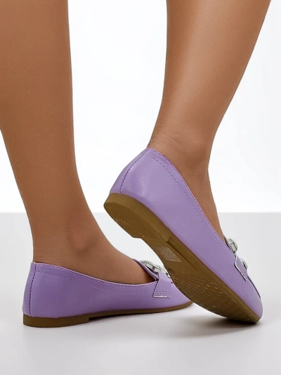 Royalfashion Ženske loaferje z diamanti Lecilla