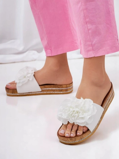 Royalfashion Ženske natikače s cvetjem Focce