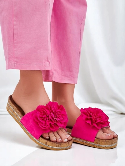 Royalfashion Ženske natikače s cvetlicami Focce