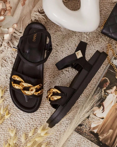 Royalfashion Ženski sandali z verižico Orette