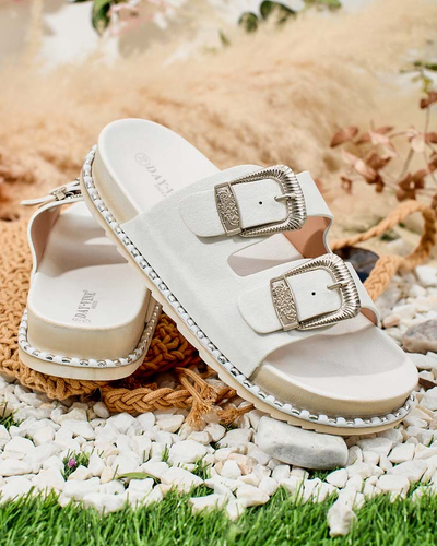 Royalfashion Ženske japonke z ravnim podplatom Rolii