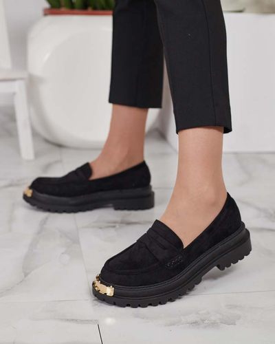 Royalfashion Ženski mokasini iz eko semiša Retillum