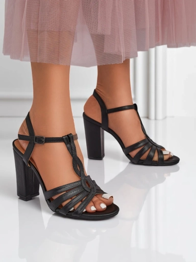 Royalfashion Ženski sandali s peto Daffi Elegance