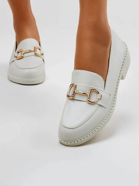 Royalfashion Ženske loafer čevlje iz mat eko usnja Bayla