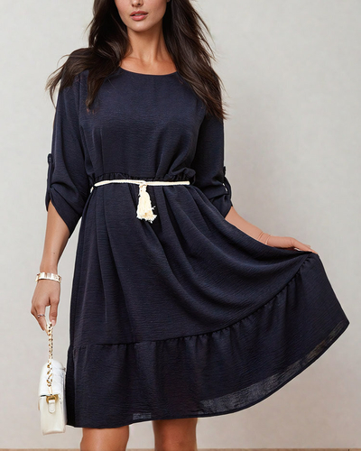 Royalfashion Ženska obleka do kolen