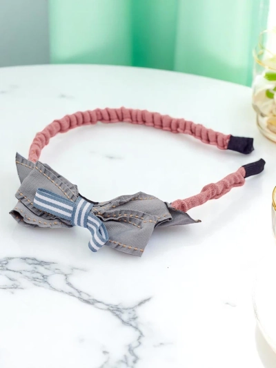 Royalfashion Otroški trak za glavo z mašno Sweet Bow