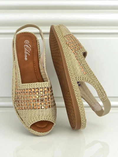 Ženske espadrile sandali z bleščicami Belle Sparkle