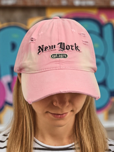 Royalfashion Šiltovka New York 1976 s vyblednutými časťami