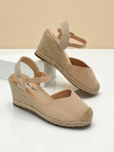 Royalfashion Ženski sandali s polno peto Solara Espadrille