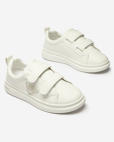 Royalfashion Dziecięce buty sportowe w kolorze białym Yovoy