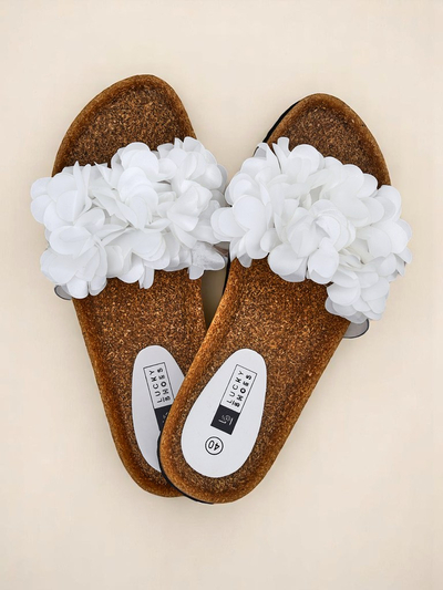 Royalfashion Ženski natikači s cvetlicami Flora Soft